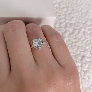 Pandora Heart Sterling Silver Ring